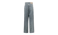 Wide Leg Jeans WMNS "Light Grey" S52LA0265 S30844 963