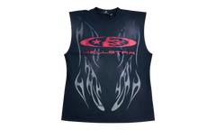 Flame Sleeveless T-Shirt "Grey" HSR191