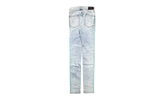 Flocked Track Jeans "Vintage Light Indigo Teal" AFTJVLI