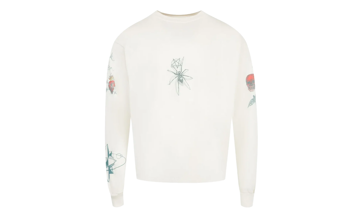 Dr. Woo Tattoo Long-Sleeve Tee "White" SM HR1 0000 C29