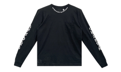 Script Collar Logo Long Sleeve "Black" CHRM0819