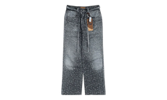 3D Printed Washed Swarovski Diamond Jean "Black" BC24SSPT06 BLAC