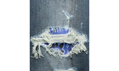 Old English Logo Bandana Patch Jeans "Deep Classic Indigo Multi" PS22MDS148 403