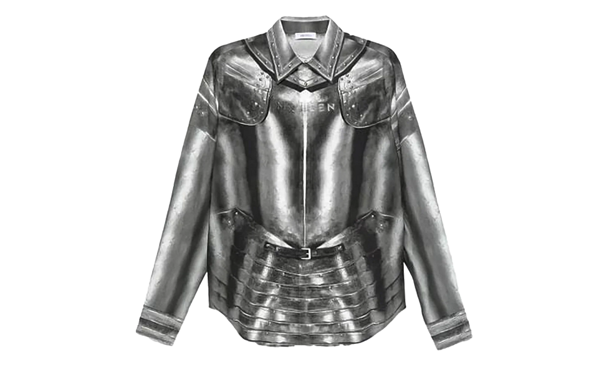 Armor Print Shirt "Steel" 839309QOABO1278