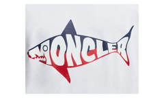 Shark Print T-Shirt "White" MON20