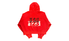 MEMBERSHIP USO ZIP HOODIE "Red" RIV03