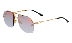 Snatch Bevel Rimless Drill Mount 18KT "Yellow Gold / Pastel Pink Gradient Flash Gold" DMSN2 0004 48C1