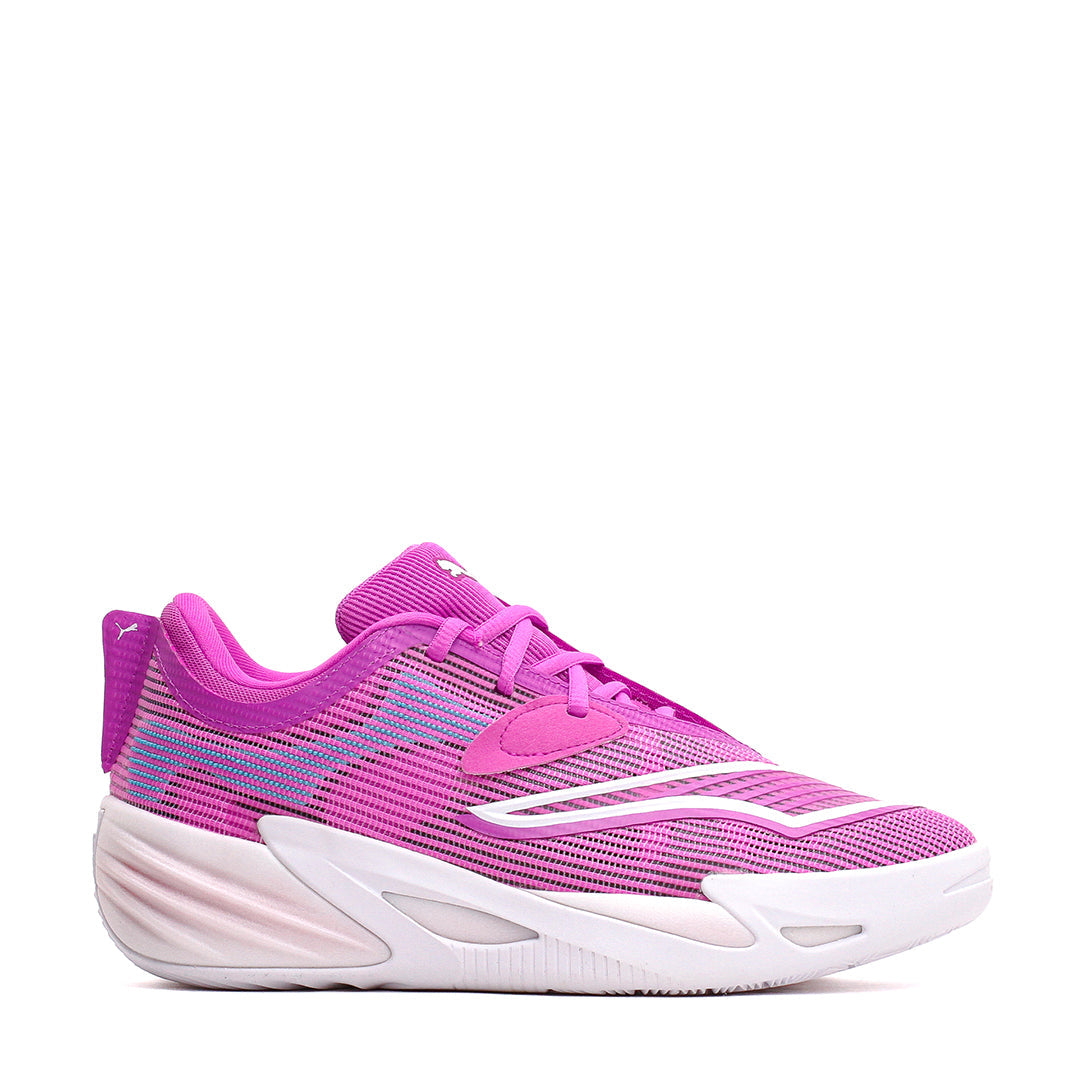 Puma Basketball Men All-Pro Nitro 2 Electric Orchid White 312304-01
