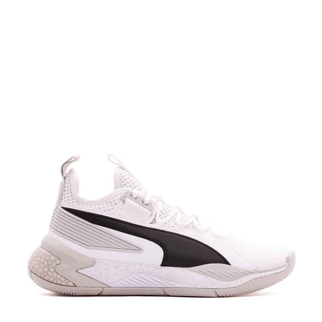 Puma Basketball Uproar Hybrid Court White Glacier Grey Men 192775-06