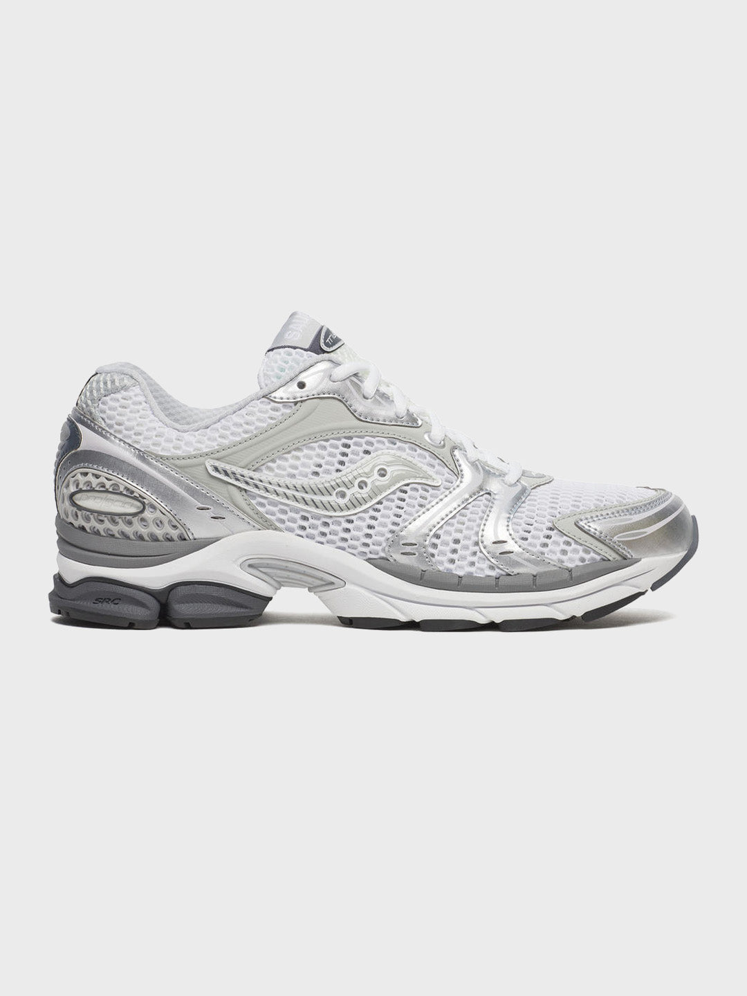 Saucony Progrid Triumph 4 Sneakers | White/Silver