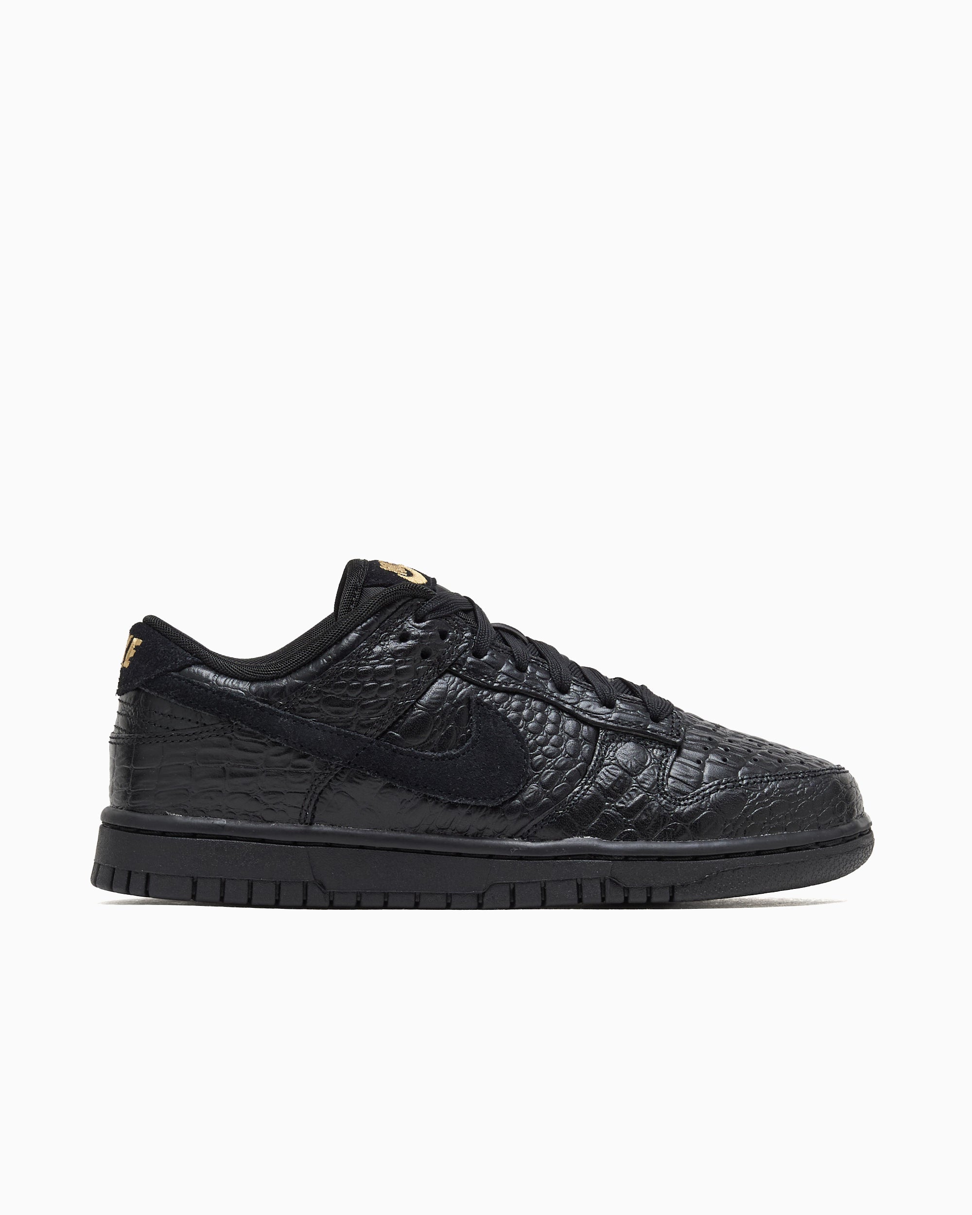 Nike Women's Dunk Low "Black Croc Skin"