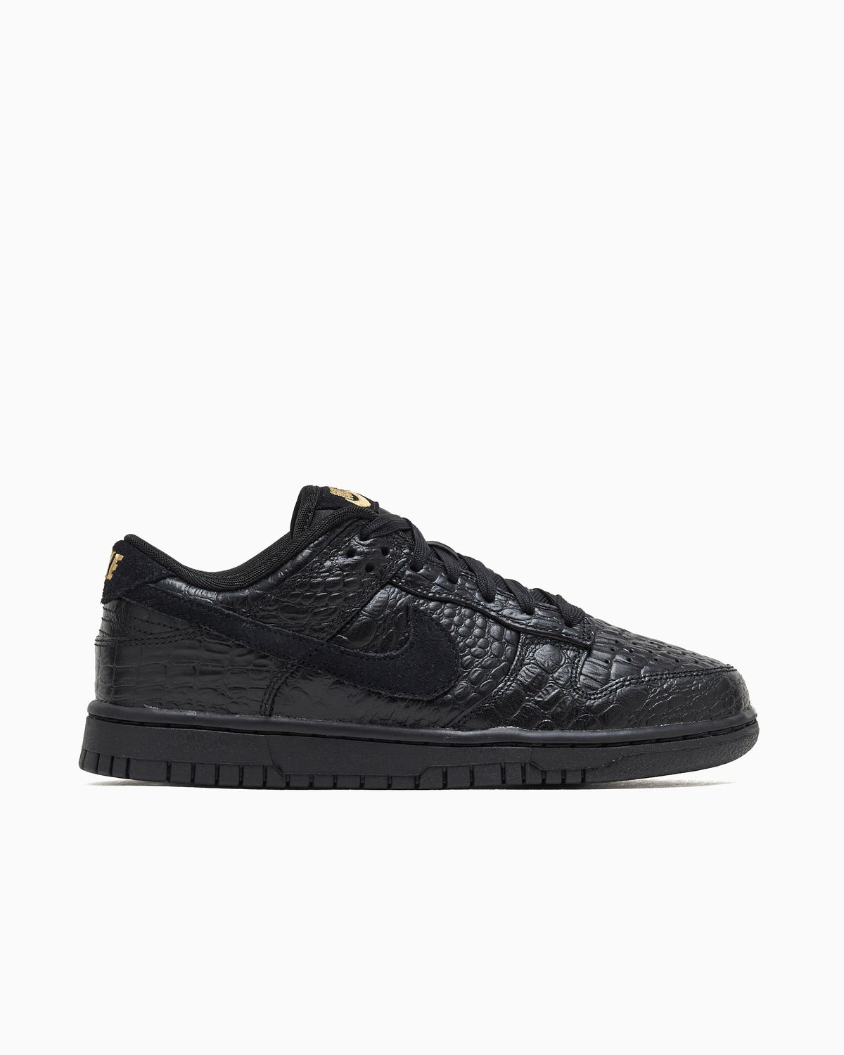Nike Women's Dunk Low "Black Croc Skin"