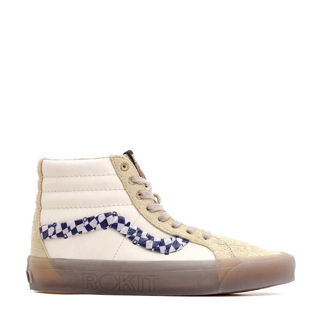 Vans Men UA Sk8-Hi 38 DX Rokit Translucent Pebble VN0000SQBKV